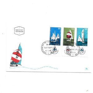 Mixed lot of 10 First Day Covers - USA & Israel (Lot #12)